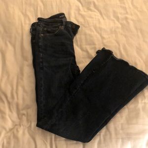 High rise flare jeans